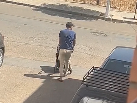 Individuo merodeando en Brenes